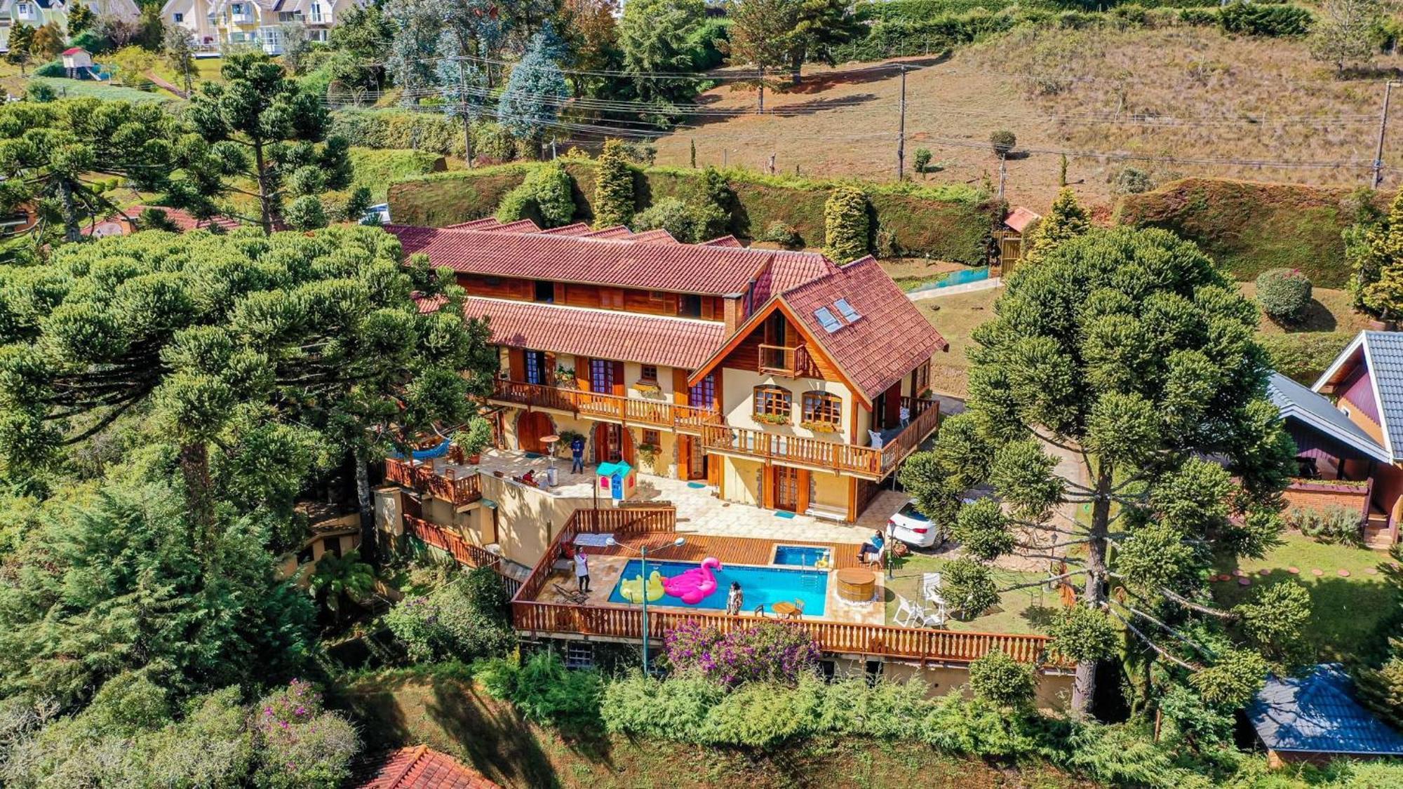 Mansao Austriaca Guesthouse Campos do Jordão Exteriér fotografie